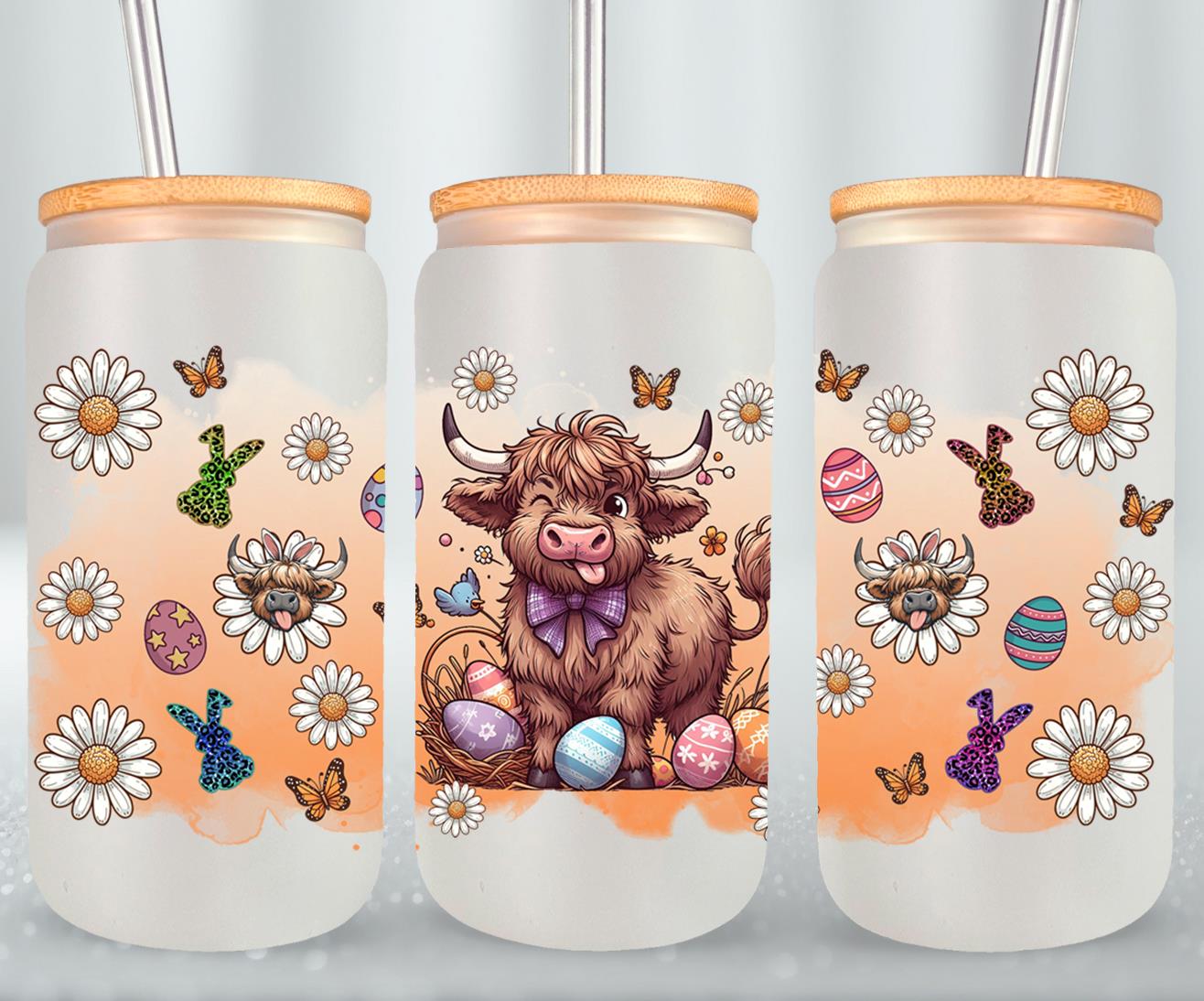 Highland Cow Easter-10379